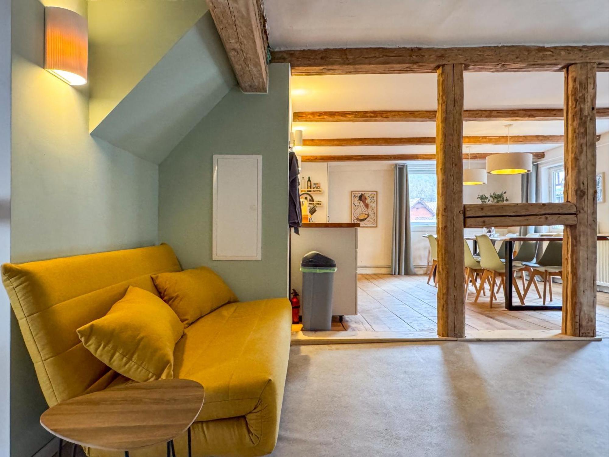 Haus Ludwig - Saniertes Fachwerkhaus Im Harz - 12 Personen Villa Thale Exteriör bild
