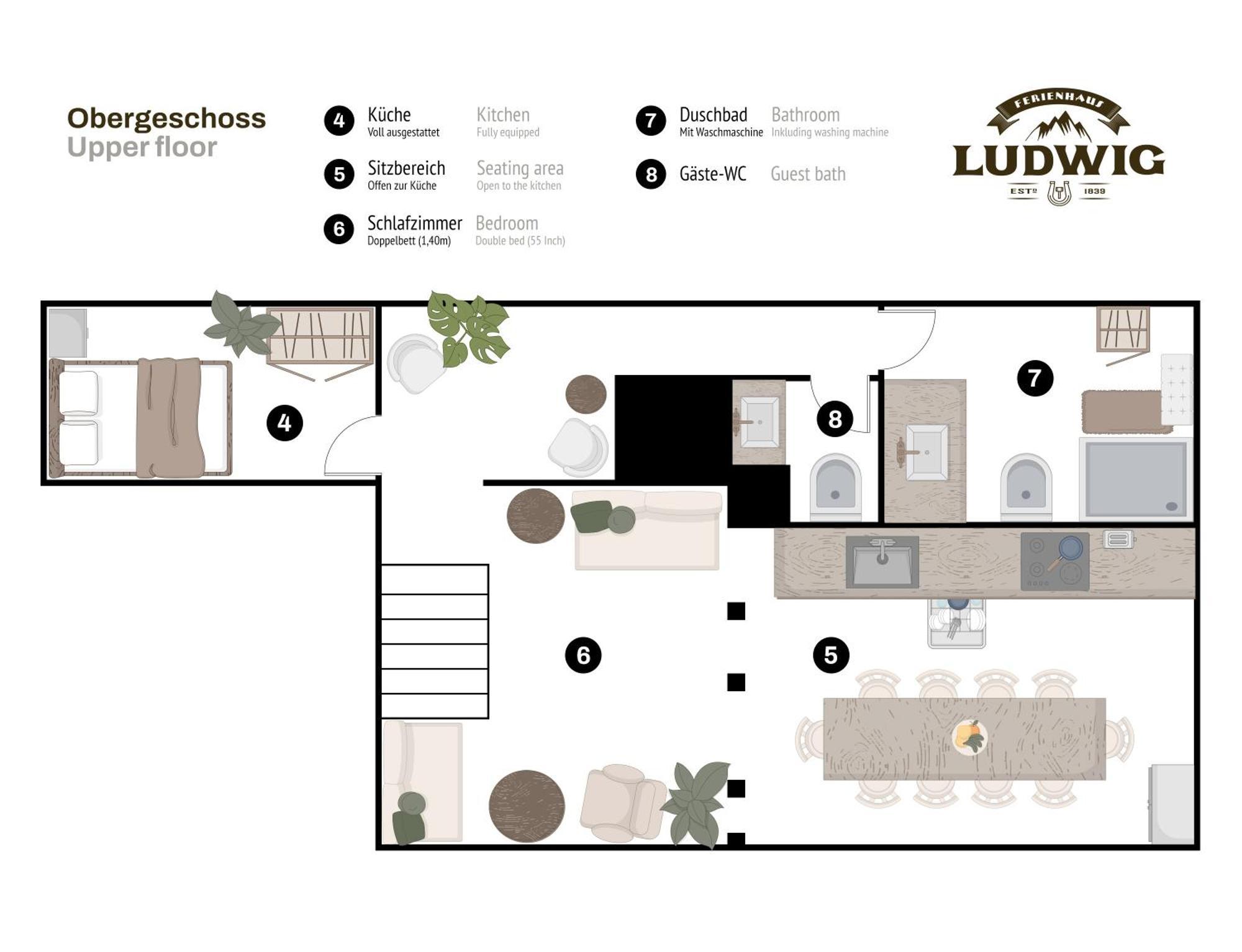 Haus Ludwig - Saniertes Fachwerkhaus Im Harz - 12 Personen Villa Thale Exteriör bild